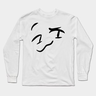 A Face Long Sleeve T-Shirt